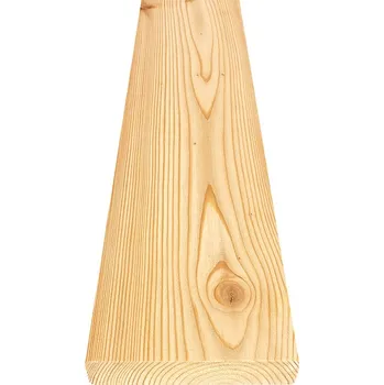 Hoblovaná prkna (plotová) 20 x 95 x 3980 mm sibiřský modřín (Gmelinii, dahurský) AB - zaoblené hrany