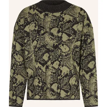 Dámský svetr Marc Aurel Dámský Svetr S Třpytivou Přízí, khaki / černá, 44