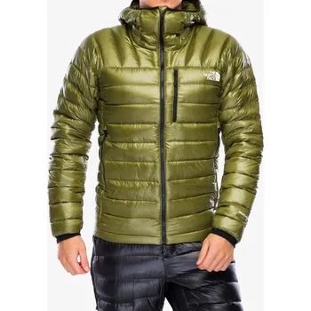 Péřová bunda The North Face Summit Breithorn Hoodie - forest olive