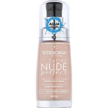 Přípravek na tvář Deborah Milano 24ORE NUDE PERFECT make-up 2.1 Vanilla, 30ml
