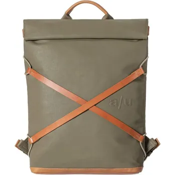 Městský batoh aunts & uncles Rolovací batoh na notebook 13" Japan Yokohama 10214-9 zelený