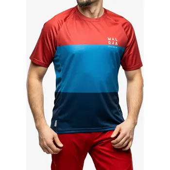 cyklistický dres MTB triko Maloja Baretti Multi - midnight multi