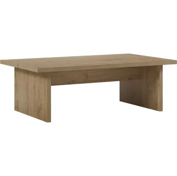 Konferenční stolek Marckeric Konferenční stolek Loana s dubovým dekorem 120 x 70 cm