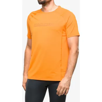 Pánské tričko Rychleschnoucí triko Mammut Selun FL Logo T-Shirt - tangerine
