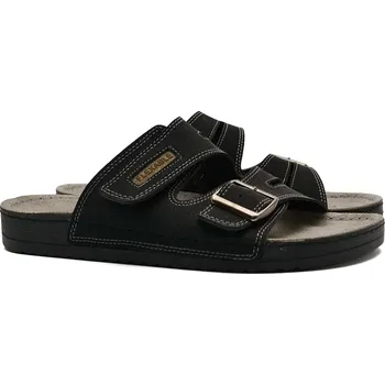 Chlapecké pantofle Pantofle EFFE TRE 140120-600-340-937 černé Velikost: 44