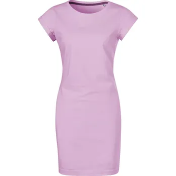 Dámské šaty MALFINI Dámské šaty Freedom 178 krátký rukáv, barva orchid D1 vel. M