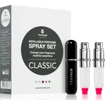Travalo Classic HD plnitelný rozprašovač parfémů 3 x 5 ml + obal na plnitelný rozprašovač parfémů