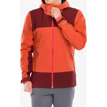 Pánské oblečení Bunda do deště Columbia Boulder Falls Jacket - tuscan/spice