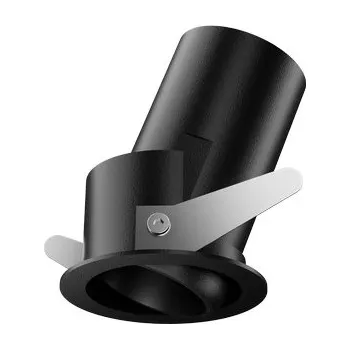 Ideal lux 322971 QUARK zápustné svítidlo D58,5mm LED 9W 950/630lm 3000K černá