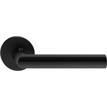 Dveřní kování Klika Nova Click pravá - černá (komplet 2ks)