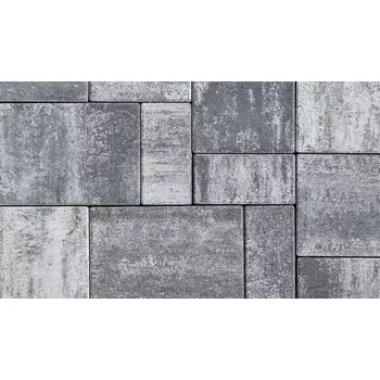 Stavební materiál CS BETON Zámková dlažba VIA TECH ECO 8 cm NOVINKA!!! noarblanc