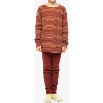 Dětské termo spodní prádlo Termoaktivní prádlo pro děti Odlo Active Warm Eco Set Set Long - spiced apple/live wire