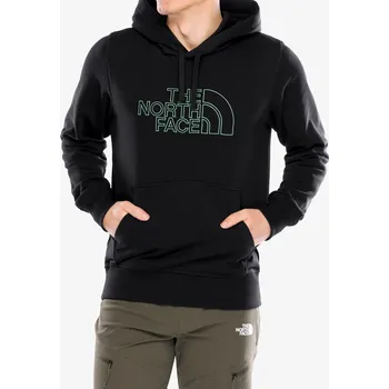 Pánská mikina Mikina s kapucí The North Face Drew Peak Light Hoodie - tnf black/duck green