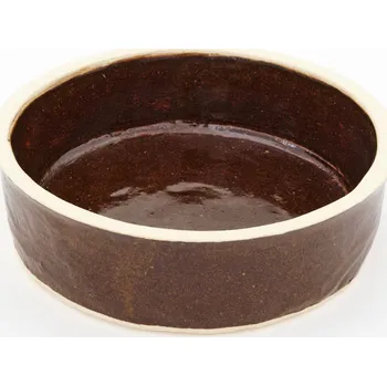 Miska pro psa miska pro psy 1,6L 2. jakost - kameninová miska (ruční výroba)