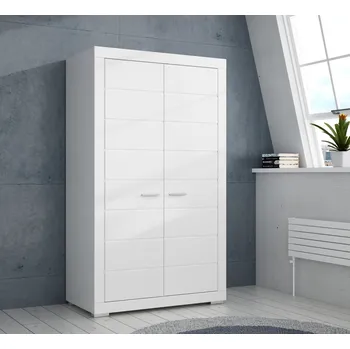 Šatní skříň Šatní skříň Snore 116x199x59 cm, bílá