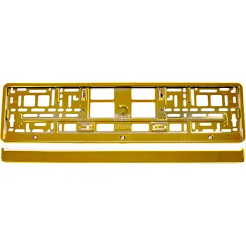 Držák SPZ UTAL 03179 Podložka pod SPZ - stříbrná metalizovaná / Z