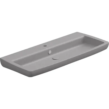 Umyvadlo Umyvadlo Brio 105 keramické, fumo matné, 105x45 cm, BRLAV105038