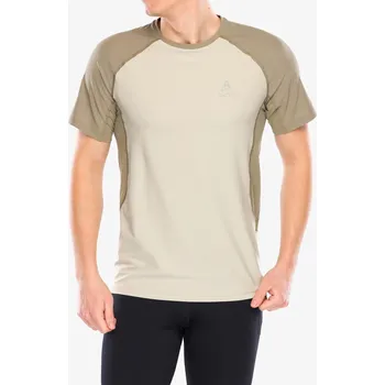 Pánské tričko Běžecké triko Odlo X-Alp Trail T-Shirt Crew Neck S/S - vetiver/agate gray