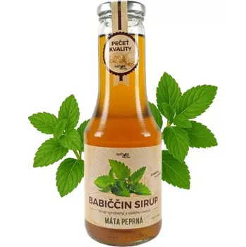 Sirup Babiččin bylinný sirup - Máta 500ml