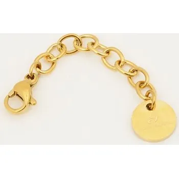 Šperk Prodlužovací řetízek ocelový pozlacený Luca Barra S106