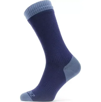 Ponožky SealSkinz Warm Weather Mid Navy Blue