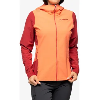 Dámská móda Softshellová bunda dámská La Sportiva Descender Storm Jkt - flamingo/velvet