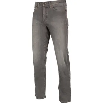 Moto kalhoty KLIM Unlimited Straight Stretch džínové kalhoty Šedá 32/30