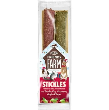 Krmivo pro hlodavce SUPREME Petfoods Ltd Supreme Tiny FARM Sticks Vánoční 2ks, 100g