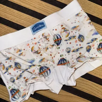 Chlapecké spodní prádlo Chlapecké boxerky Gasolino U3750/F bianco 6 (Velikost 116)