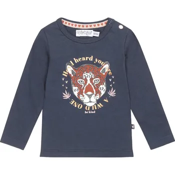 DIRKJE Tričko dl.rukáv námořnická modrá holka vel.68