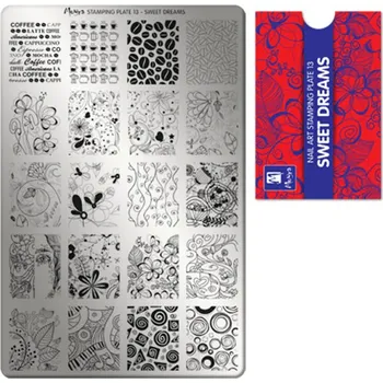 Moyra Stamping - Deska na razítka č.13 Sweet dream