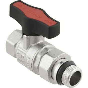 Vodovodní kohout Kulový kohout se šroubením 3/4" GOLD (GRDS02)