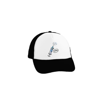 Kšiltovka Bastard Stříkej kšiltovka truckerka Black cap