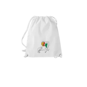 Sportovní vak Bastard Těžká volba vak White