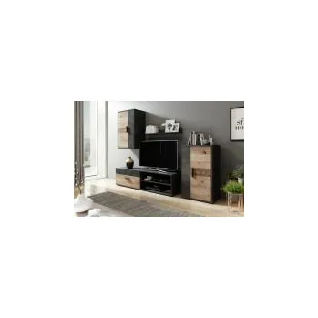 Obývací stěna FALCO Obývací stěna Tok 1 old wood/antracit