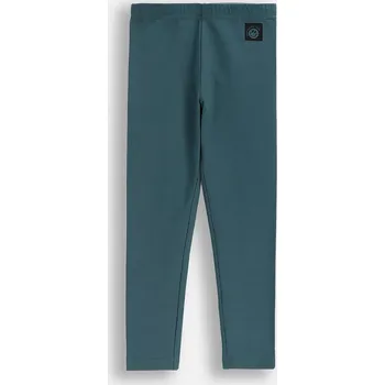 Dívčí legíny Dětské legíny Coccodrillo zelená barva, EVERYDAY GIRL A ZC5122101VGA 79X, vel. 122