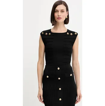 Dámské oblečení Top Guess EVANGELINE W5YR12.Z0130 černá 99X, vel. XS