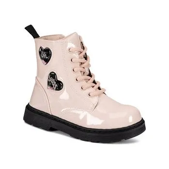 Dámská zimní obuv Nelli Blu Kotníková obuv CM231212-1 Růžová 28