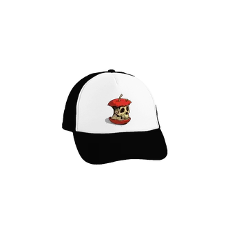 Kšiltovka Bastard Dead Apple kšiltovka truckerka Black cap