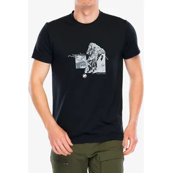 Pánské oblečení Tričko s potiskem Mammut Mountain T-Shirt 4208m - black