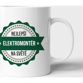 Hrnek Profese elektromontér - extravelký 550ml