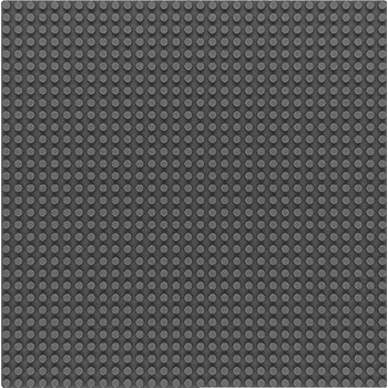 Výuková hračka Sluban Bricks Base M38-B0833D Základová deska 32x32 šedá