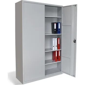 Policová skříň Kancelářská skříň se 4 policemi o šířce 1200 mm #03 STRONGO WIDE MAXI