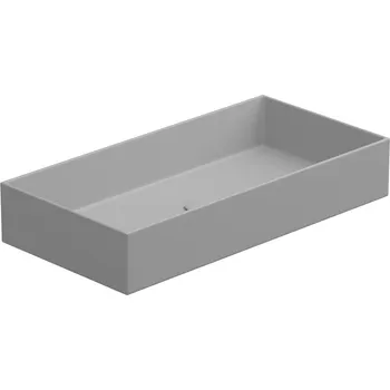 Umyvadlo Umyvadlo na desku Zenith FS 80 keramické, perla matné, 80x40 cm, ZELAVFS80033