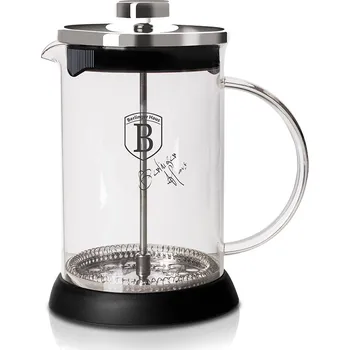 Moka konvice Berlinger Haus French press kávovar 800ml STAINLESS STEEL 20528 BH/6303A