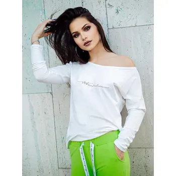 Dámské oblečení VSB11 mikina s potiskem ve zlaté barvě, VELIKOST XXS/XS