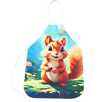 Kuchyňská zástěra Zástěra dětská - Veverka