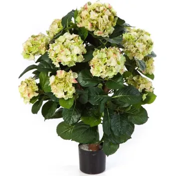 umělá květina Hydrangea Cream umělá V 62 cm