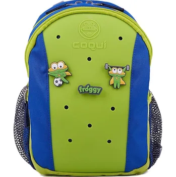 Dětský batoh Dětský batoh COQUI BAGSY 2206 lime royal + 5 amuletů