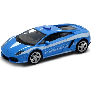 Výuková hračka Welly Lamborghini Gallardo POLIZIA 1:34